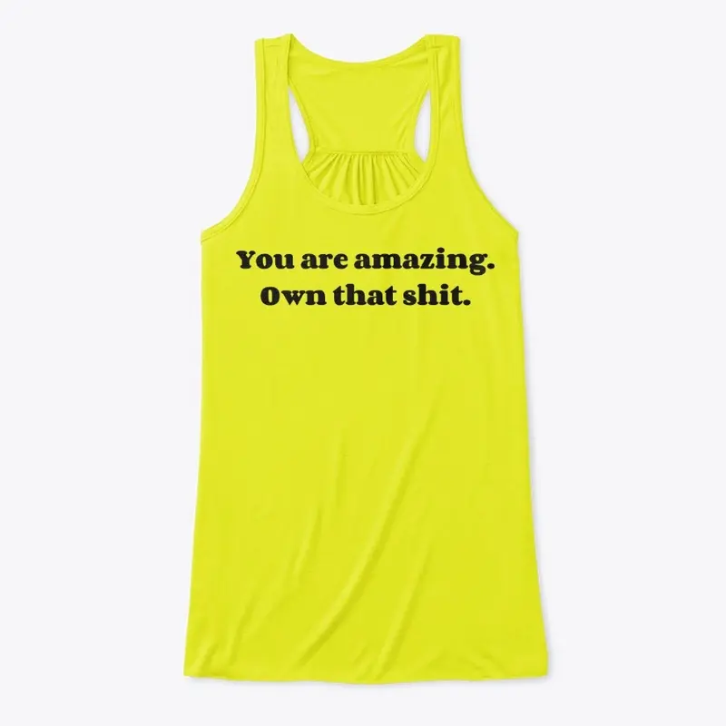 You are amazing.